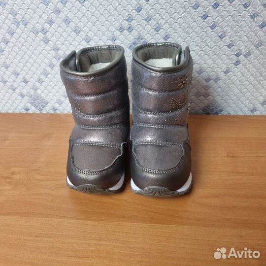 Сапоги зимние на девочку 24 размер