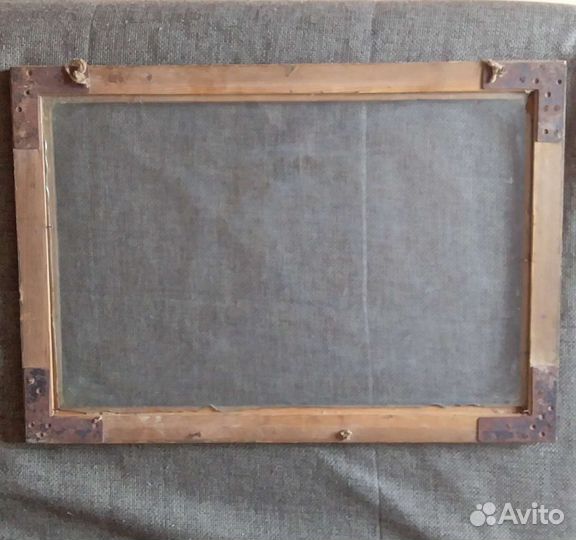 Рама антикварная со стеклом