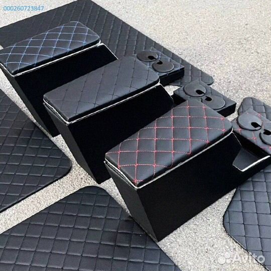 Подлокотник ваз 2107 классика черный люкс