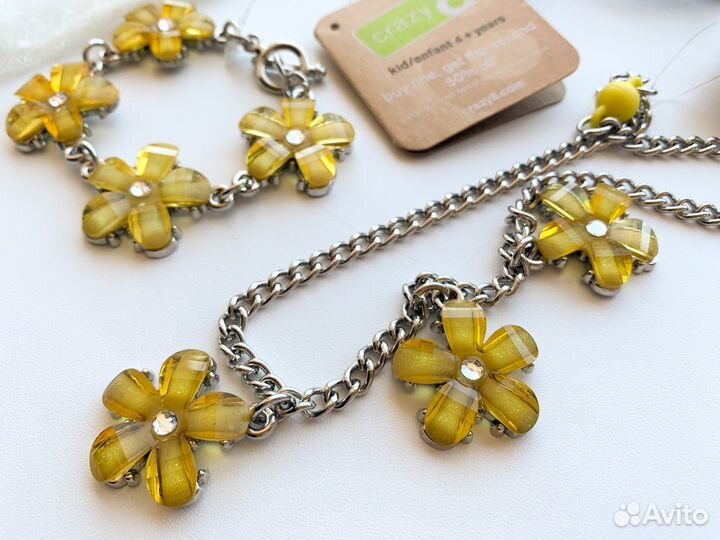 Очки, колье, браслет, перчатки