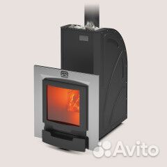 Печь для бани Каскад-18 лп Панорама (2018)