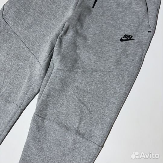 Штаны Nike Tech Fleece Gray Pants