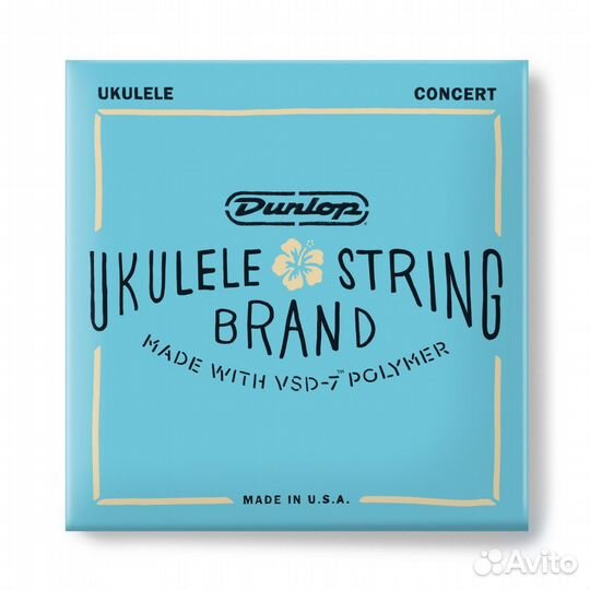 Струн для концертного укулеле Dunlop Pro DUQ302