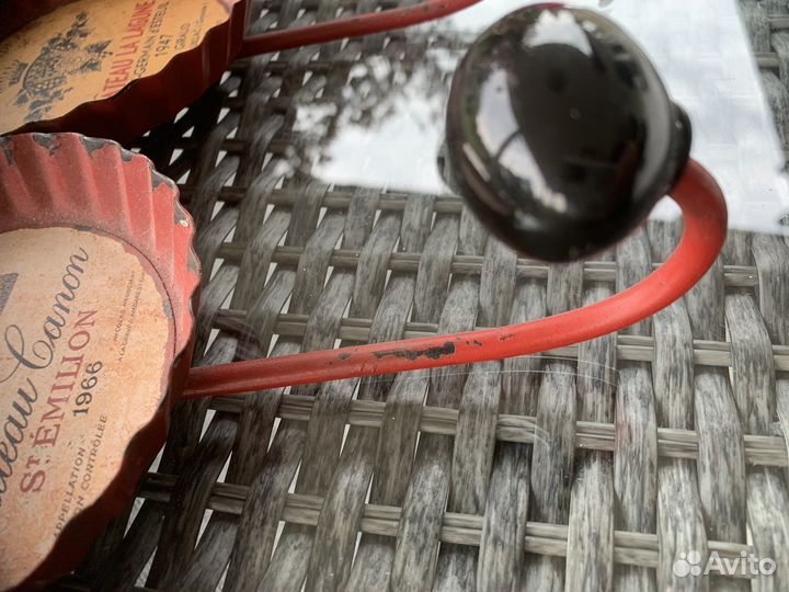 Вешалка крючок настенный металл винтаж