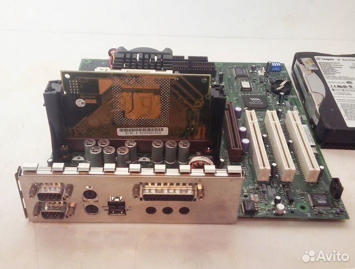 Ретро-сборка IBM Pentium III Slot1