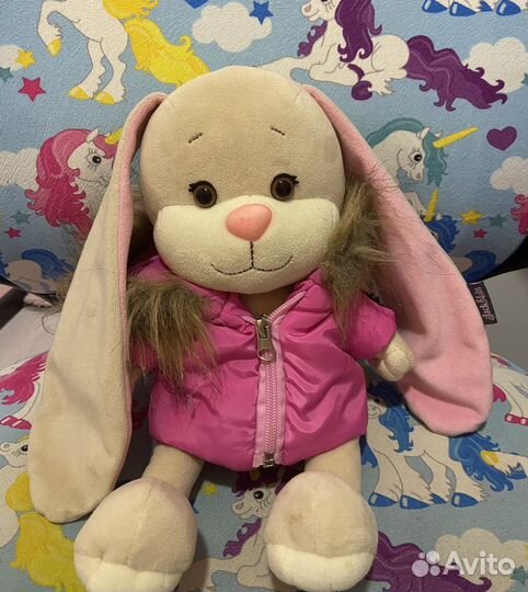 Мягкая игрушка заяц