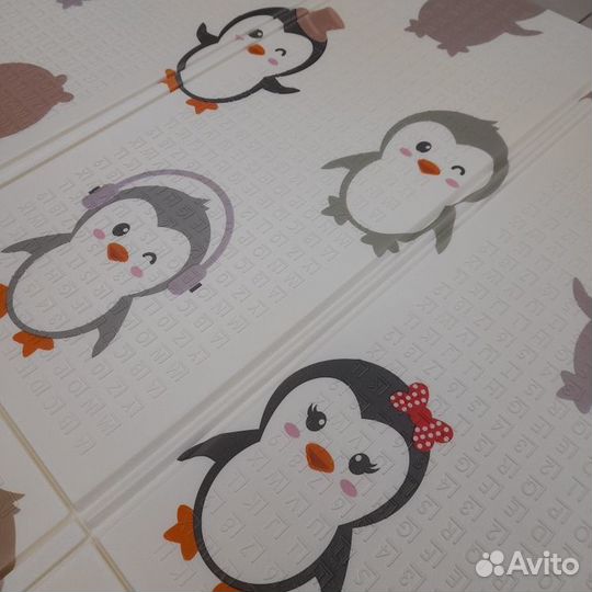 Двухсторонний детский коврик