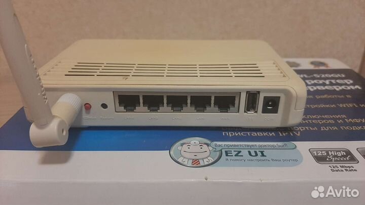 Wifi роутер Asus WL - 520gu