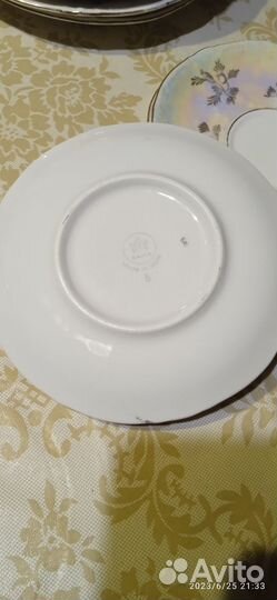 Чешский столовый сервис, нарзанные кружки