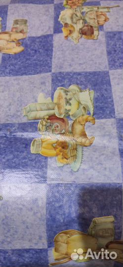 Скатерть клеенка на круглый стол новая