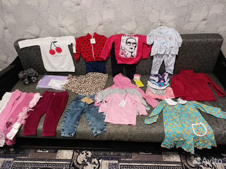 Новые вещи на девочку пакетом