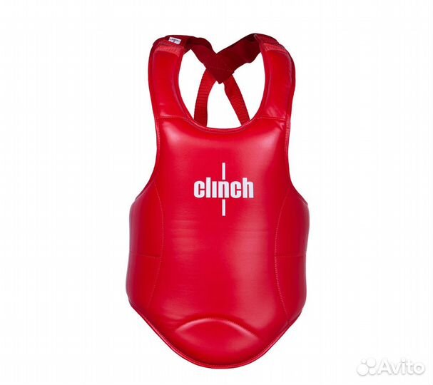 Защита корпуса Clinch Thai Chest Guard красная, ра