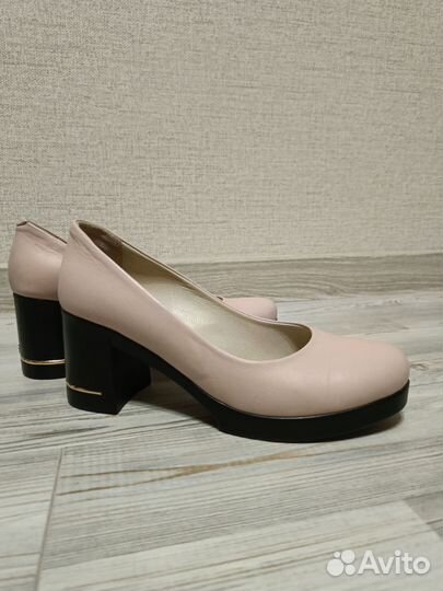 Туфли женские, натуральная кожа