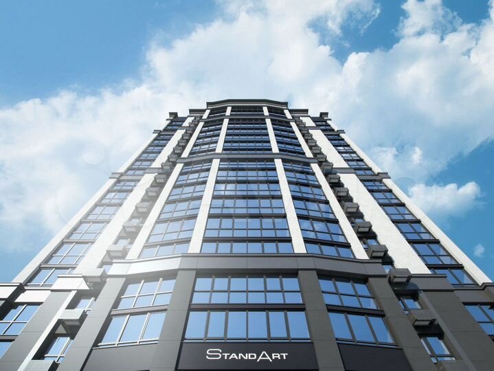 1-к. квартира, 43,3 м², 4/18 эт.