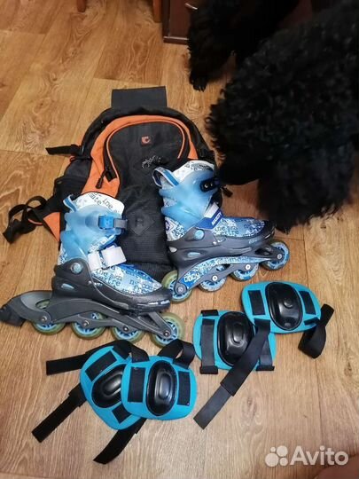 Роликовые коньки детские 30-33