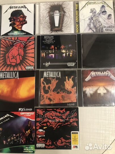 Металл на CD Metallica