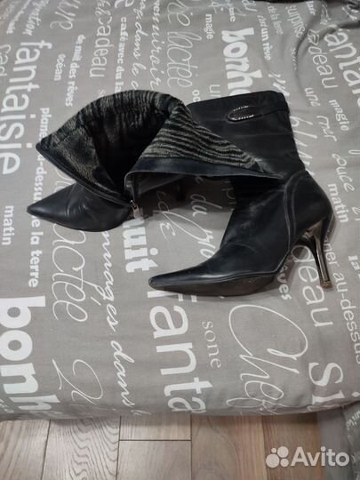 Сапоги женские натуральная кожа 36 размер