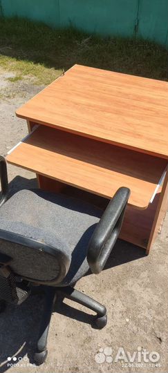 Кресло и стол компьютерный