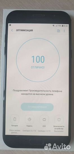 Samsung Galaxy A7 (2017) SM-A720F/DS, 3/32 ГБ