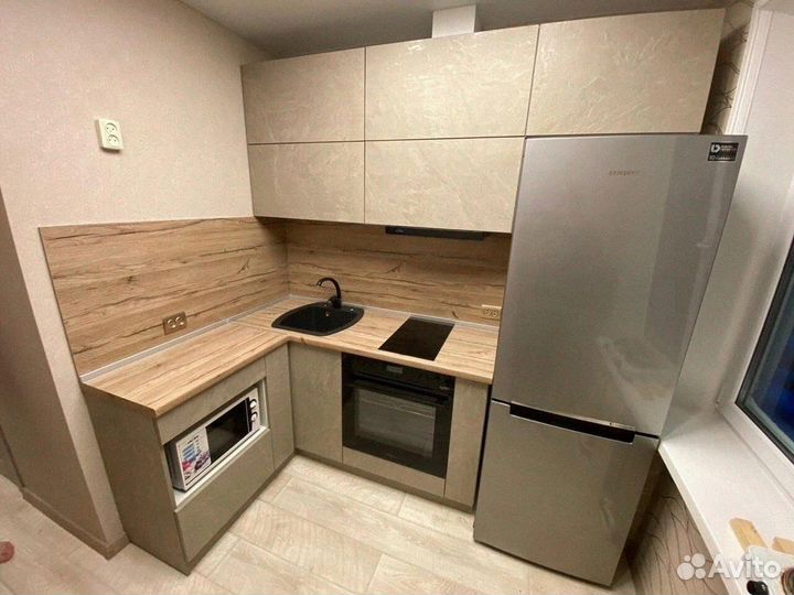 Кухня на заказ угловая кухонный гарнитур