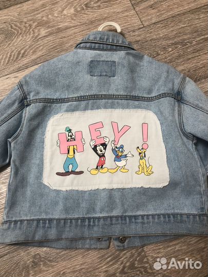 Джинсовая куртка zara для девочки