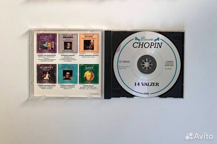 CD Фредерик Шопен, Вальсы 14 композиций