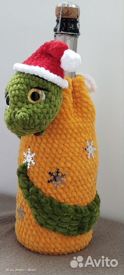 Чехол на бутылку шампанского