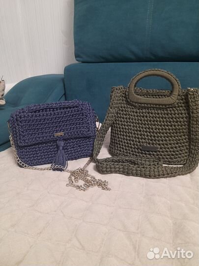 Сумка вязанная