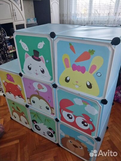 Шкаф для игрушек модульный