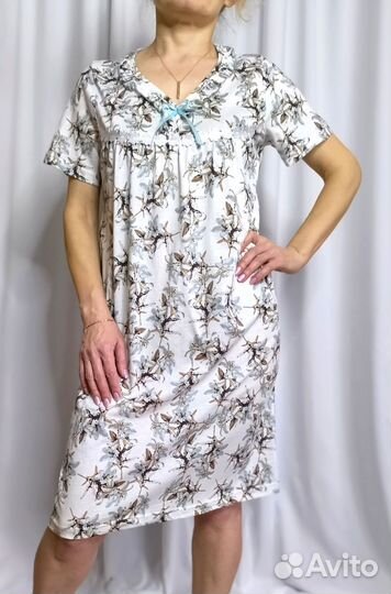 Ночная сорочка женская хлопок