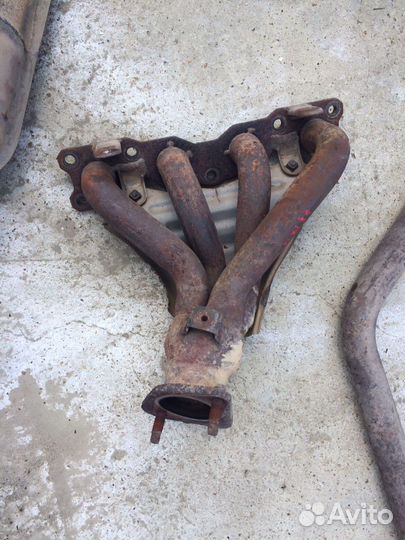 Kia cerato 2 koup коллектор выпускной