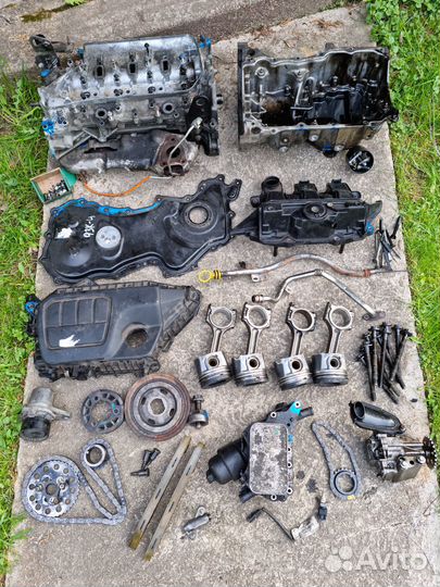 Поршни с шатунами R9M Renault Nissan Opel