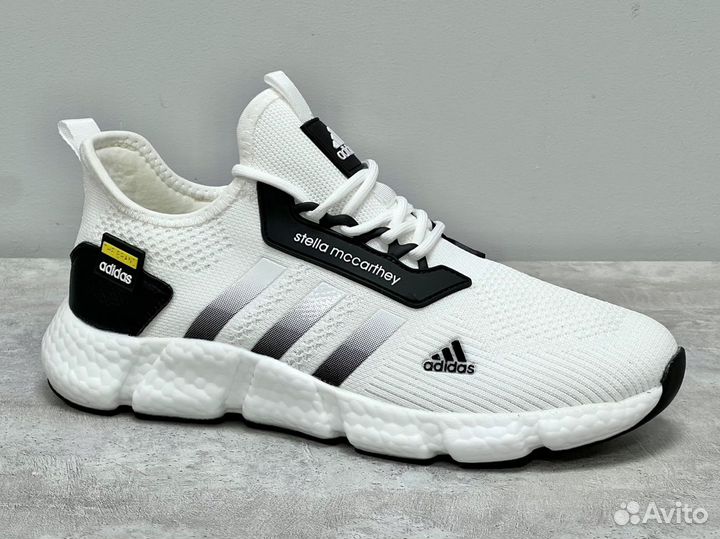 Кроссовки мужские летние adidas белые