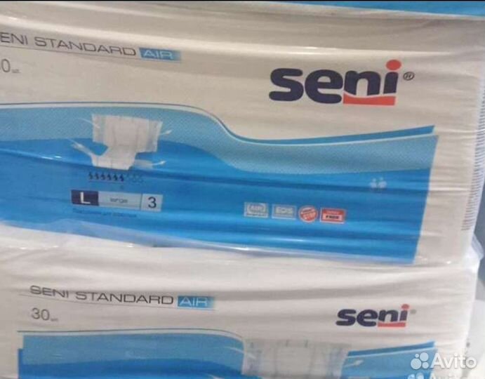Памперсы для взрослых seni 3