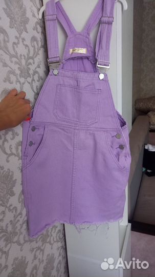 Джинсовый сарафан