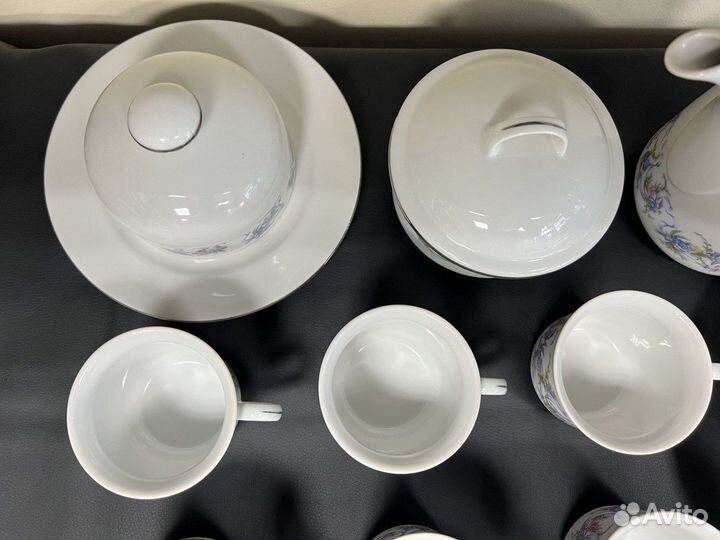 Кофейный сервиз jlmenau гдр 28 предметов