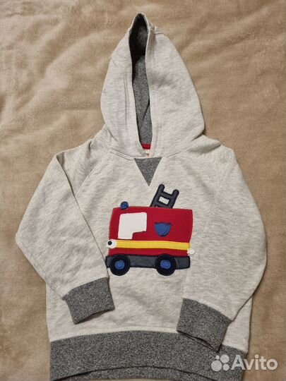 Толстовка кофта с капюшоном для мальчика Next