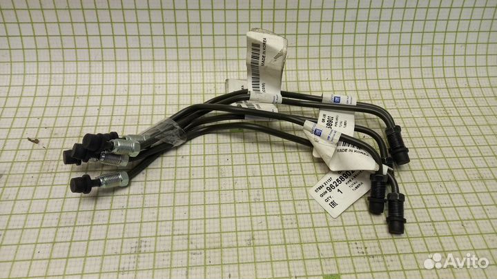 Трубка тормозная задняя левая Daewoo Matiz