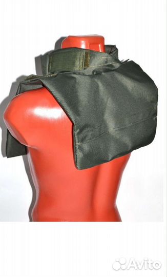 Противоосколочный ворот-манишка чехол оливковый