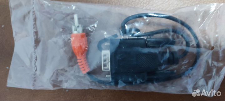 Переходник VGA на RCA, тюльпан для компьютера