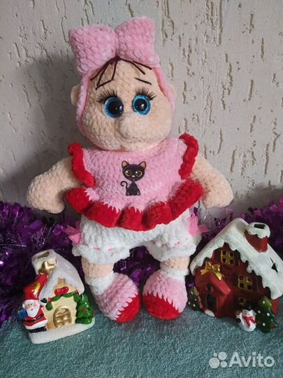 Вязаная игрушка ручной работы