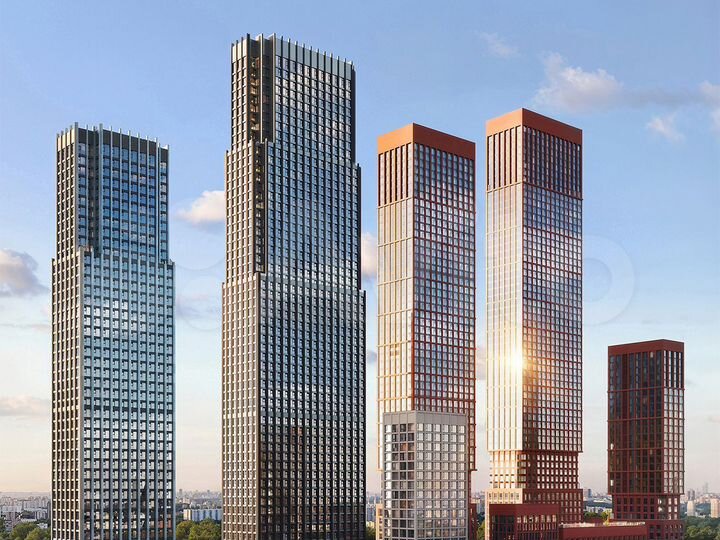 2-к. квартира, 65 м², 21/59 эт.