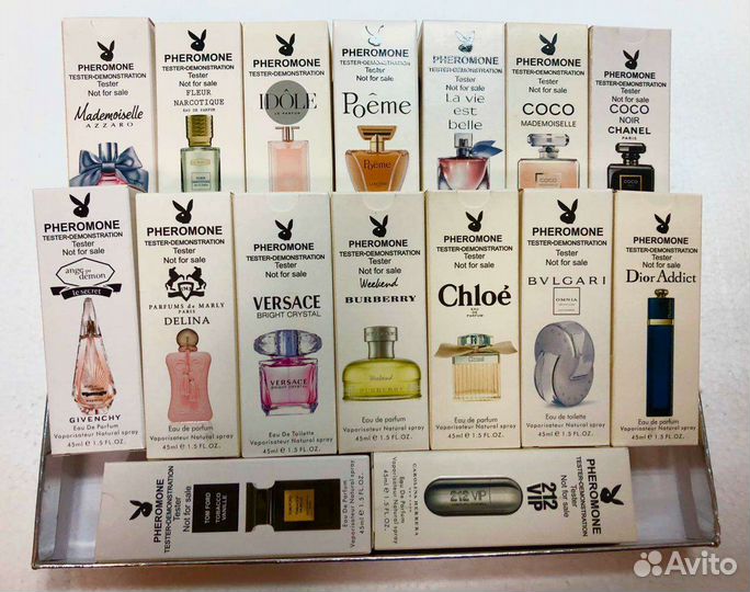 Тестеры женские и мужские