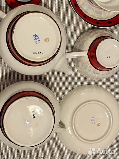 Минский фарфоровый завод сервиз чайный