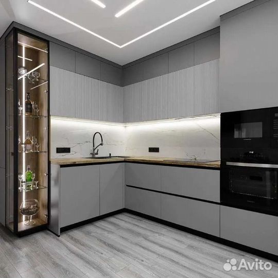 Кухня красивая