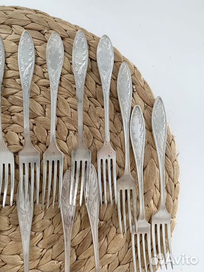 Столовые приборы СССР мельхиор