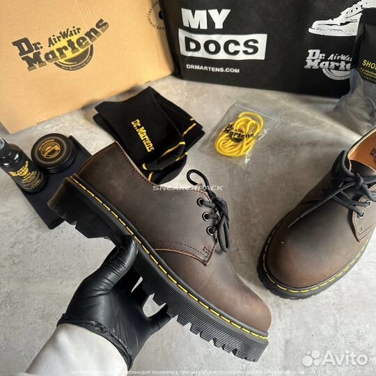 Ботинки Dr Martens 1461 bex лошадиная кожа (полная