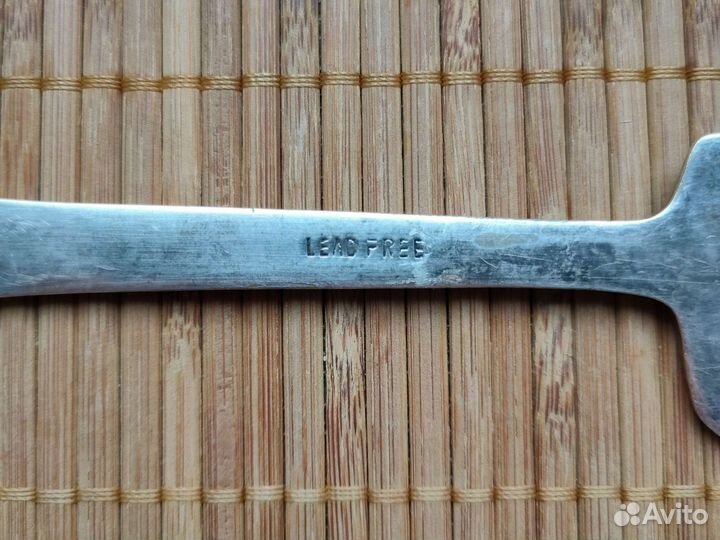 Ложка сервировочная мельхиор винтаж Индия