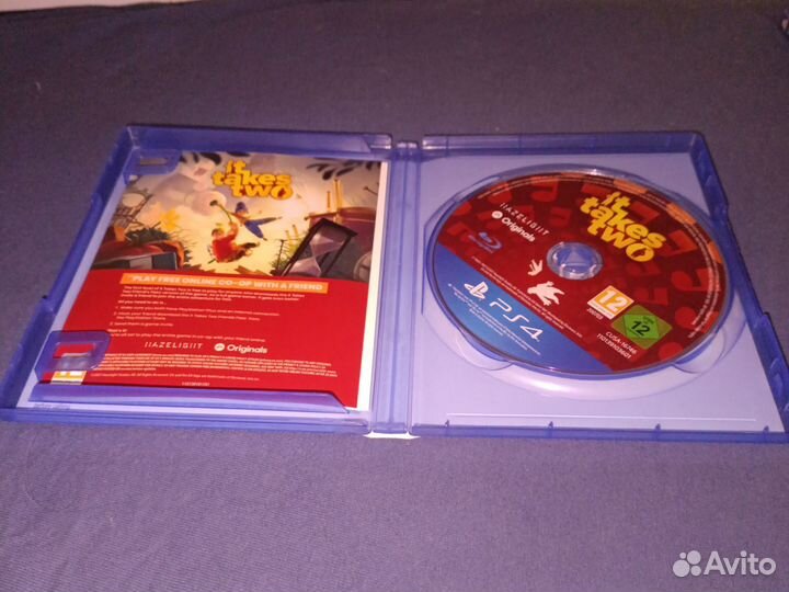 It takes two ps4 диск на русском