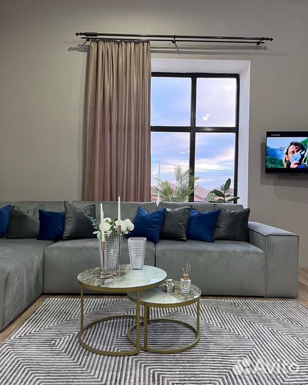 Мягкий угловой диван